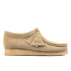 Clarks womens Wallabee. Oxford, Maple Suede, 8.5 US