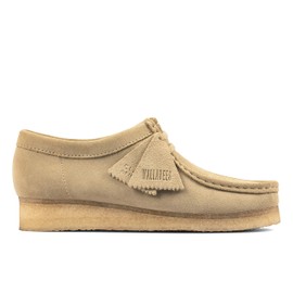 Clarks womens Wallabee. Oxford, Maple Suede, 8.5 US