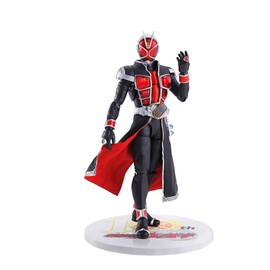 S.H. Figuarts (True Bone Carving Method) Kamen Rider Wizard Flame Style 10th Anniversary Version, Approx. 5.7 inches (145 mm), ABS & PVC & Cloth, Painted Action Figure
