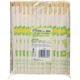 Shinwa Split Chopsticks, Durable Birch Chopsticks, White, Length 8.1 inches (20.5 cm), Strong and Unbreakable, 100 Pairs