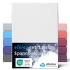 etérea Extra Jersey Fitted Sheet, 90 x 200 cm, 100