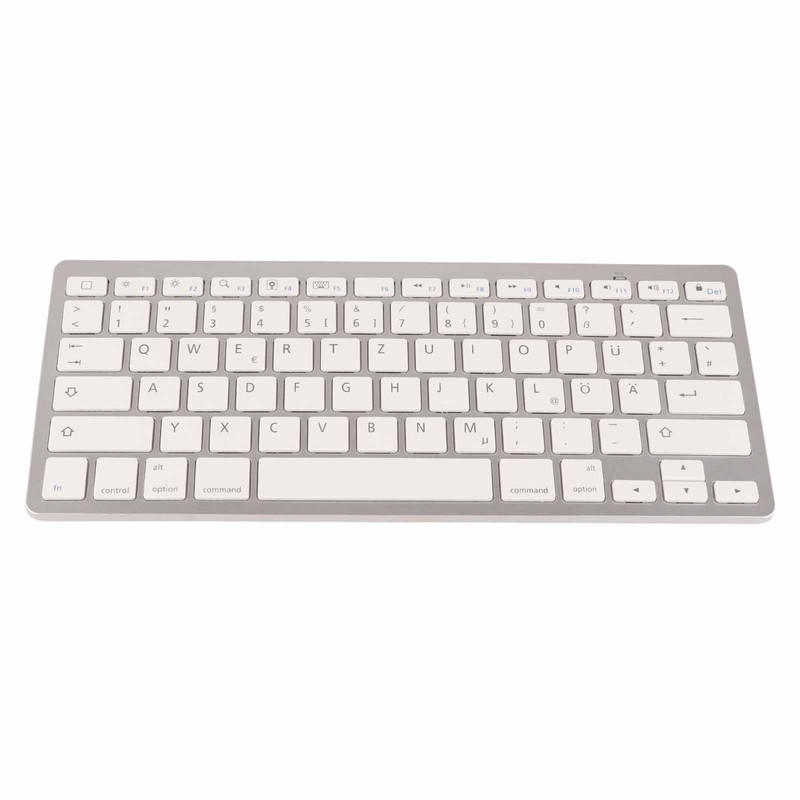 Wireless Keyboard Portable Universal Slim Silent Wireless Bluetooth German Keyboard