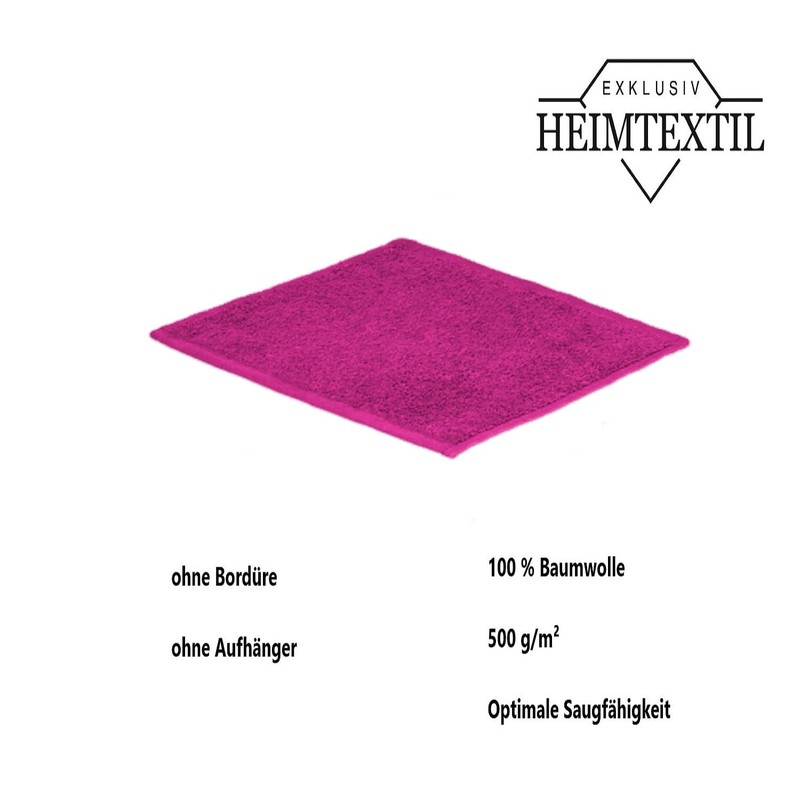 EXKLUSIV HEIMTEXTIL Hand Towel Set with Bow Brand Flannel Set