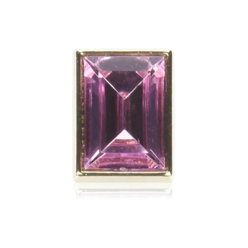 Crocs Pink Rectangle Gem, Jibbitz
