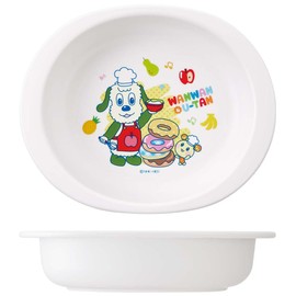 Skater XP25AG-A Baby Tableware, Small Plates, For Children, 5 Months and Up, Antibacterial, Plastic, 9.8 fl oz (290 ml)