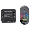 RGB LED Touch Remote Controller RF Wireless 6 Keys Circular