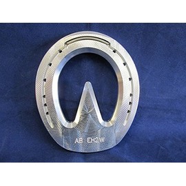 Anvil Brand Aluminum Wedge Heart Bar #1 Horseshoe