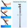 MFE Folding Cane, Portable 5-Level Adjustable Height Walking Stick with