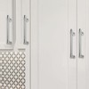 CABDM 6 Pack Polished Chrome Cabinet Pulls,4 Inch(102mm) Hole Centers