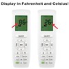 Replacement Remote Control for GREE Air Conditioner YAP1F7F,YAP1F7F(WlFl),3VIR09HP115V1AH,3VIR12HP115V1AH,3VIR09HP230V1AH,3VIR12HP230V1AH,3VIR18HP230V1AH,3VIR24HP230V1AH, with Holder