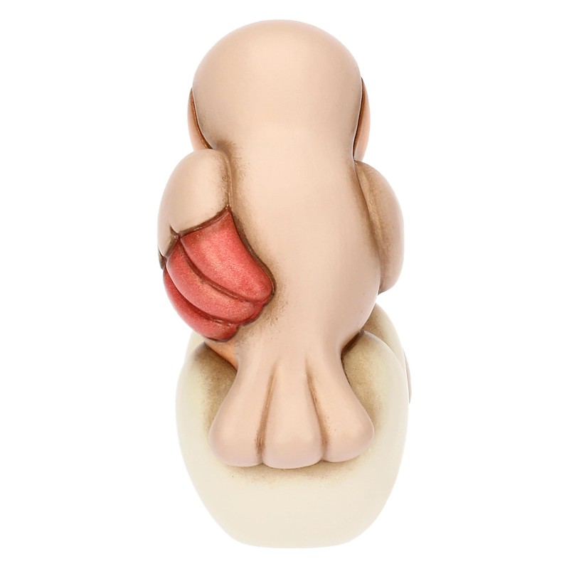THUN - Coppia ciuffolotti con cuore, medi - ceramica -