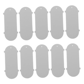 WHAMVOX 10pcs Rain Shield for Conditioner Ventilation Duct Plastic Cover for Enhanced Air Conditioning Efficiency and Protection from Rain
