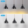 ALAISLYC 3 Light Plug in Pendant Light Cord 22FT Industrial
