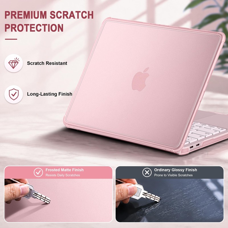 MEEgoodo for MacBook Neo 13 Inch Case 2026 Fit Model