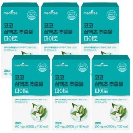 Meditree [Danbi] Meditree Coco Trillium Extract Phyto 60 tablets x 6 / [단비] 메디트리 코코 삼백초 추출물 파이토 60정 x 6개