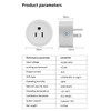 HapIntlNex Smart Plug, WiFi Outlet Compatible with Alexa & Google