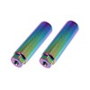 A ABSOPRO Pair 100x28mm Axle Foot Pegs for Bike Fit