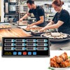 Commercial 12 Channel Kitchen Timer Digital Restaurant Timers Professional LED