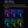 Aswalling RGB Fill Light RGB LED Light Magnetic Mount Full