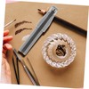 Baluue 3pcs Eyebrow Pencil Sharpeners Manual Dual Pencil Sharpeners for