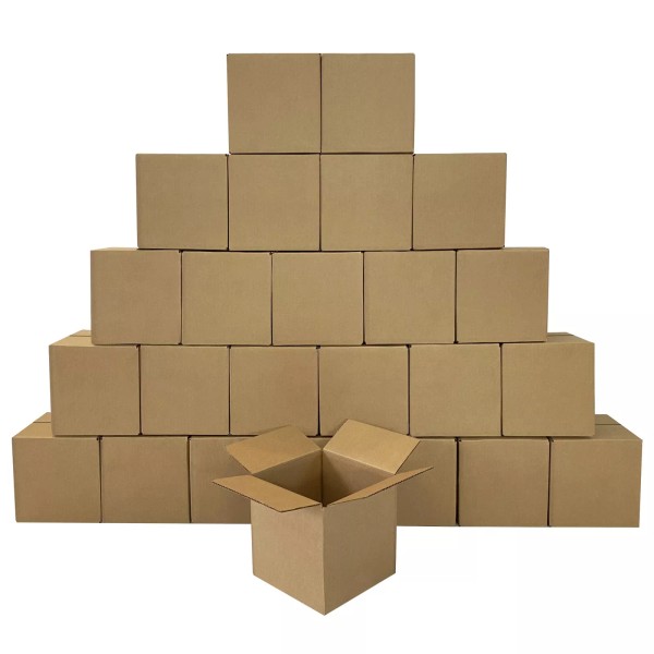 UOFFICE 25 Corrugated Boxes 14 x 14 x 14" Cube
