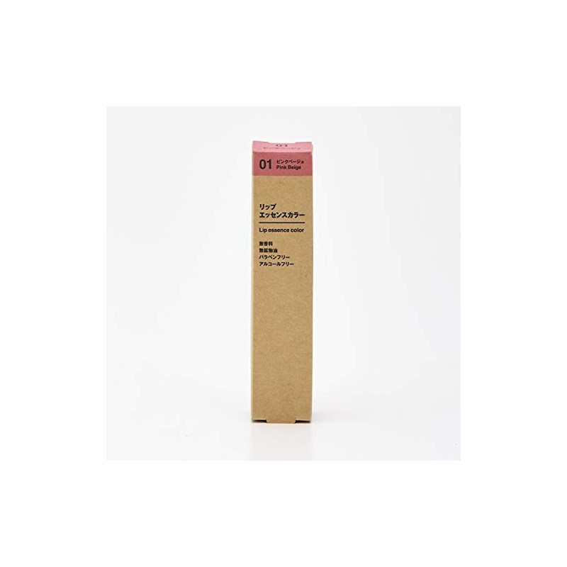 Muji Lip Essence Color Pink Beige 10.5g 82926552 Lip Cream