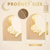 CPEGHDVM 2 Pcs Eid Ramadan Table Sign Islamic Acrylic Decor