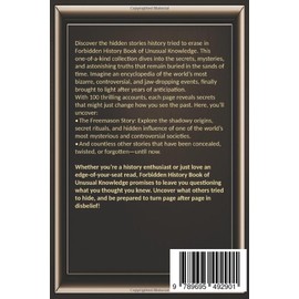  Forbidden History: Book Of Unusual Knowledge (Easter Basket Essentials)