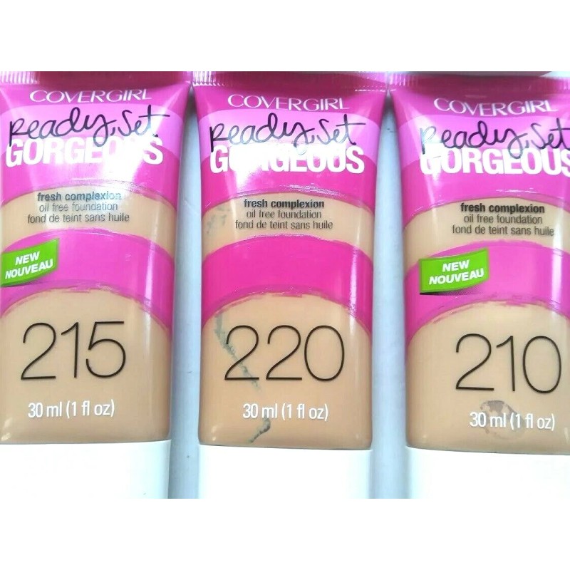 CoverGirl Ready, Set Gorgeous Fresh Complexion Oil Free Foundation Base