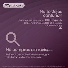 Resveratrol 200mg | 4 meses de uso | Declaramos mg reales por dosis, no se deje engañar | Calidad Premium - Sin rellenos innecesarios - Formula transp