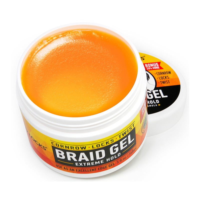AllDay Locks Braid Gel (5 oz) | Extreme Hold, High
