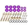 X AUTOHAUX Low Profile Engine Valve Cover Washer Bolt Kit