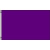Purple Color Flag 3x5ft Poly
