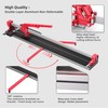 SHIJING 24-inch Manual Tile Cutter with Laser Cutting Guide Porcelain