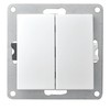 McPower Flair 2-Way Toggle Switch, 250 V~/10 A, Flush-Mounted Light