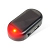 Wevdn Car Solar Power Simulated Dummy Alarm, Anti-Theft Solar LED