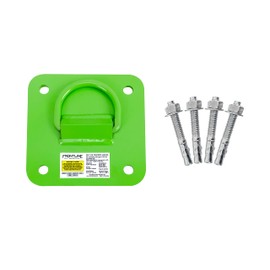 FRONTLINE FALL PROTECTION COP01 Concrete and Steel D-Ring Reusable Anchor Plate | Concrete Walls,Ceilings,Columns | ASTM rated steel | OSHA & ANSI Compliant