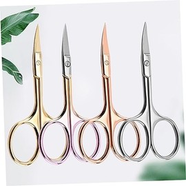 Balacoo Sets Beard Trimming Scissors for Men Mustache Trimmer Scissors Stainless Steel Barber Shop Pcs Random