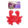 Rosewood Jolly Moggy Under the Sea Plush Crab Cat Toy Mixed