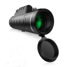 40X60 Monocular Telescope Waterproof HD Night Vision Magnifier Phone Camera Monoculars with Phone Clip Telescopic Tripod