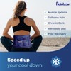 Rainbow Gel Ice Pack Reusable for Lower Back, 16 ×