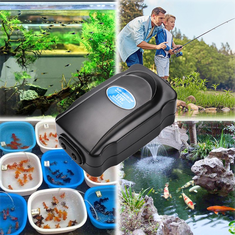 Air Pump Single Air Hole Aquarium Oxygen Pump Fish Tank