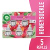 Air Wick Scented Oil Refills, Honeysuckle Raspberry, 5ct – Plug-In