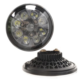 CUCNEXT Par 36 Aircraft Grade LED Landing Light 9-32V DC 18W Waterproof IP67 (Combo Beam)