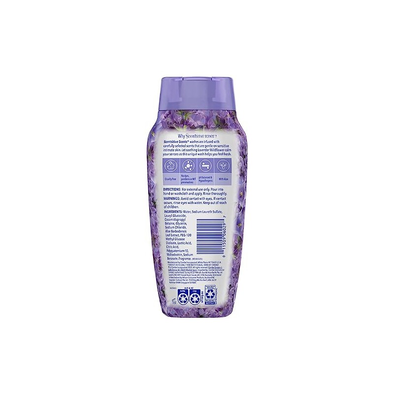 Vagisil Scentsitive Scents Plus Daily Intimate Vaginal Wash for Feminine