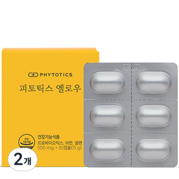Phytotics Yellow Lactobacillus 15g, 30 tablets, 2 units / 피토틱스
