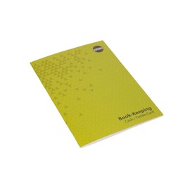 Rhino A4 Book keeping book 32 pages ruled accounts treble cash on 8mm on reverse