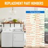 Upgraded 503978 61927 964p3 Dryer Heating Element Thermostat ThermalFuse Compatible