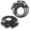 ISPINNER 12pcs 3 Inch Stainless Steel Adjustable 52-76mm Size Range