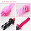 COLAYERIST 2PCS Curling Roll Comb, Curly Hair Brush for Curly